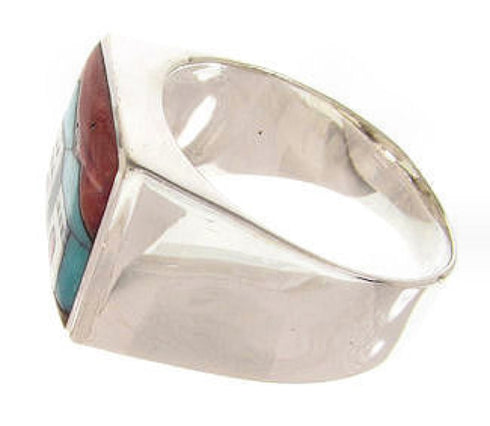 Multicolor Jewelry Native American Design Ring Size 11-3/4 YS66902
